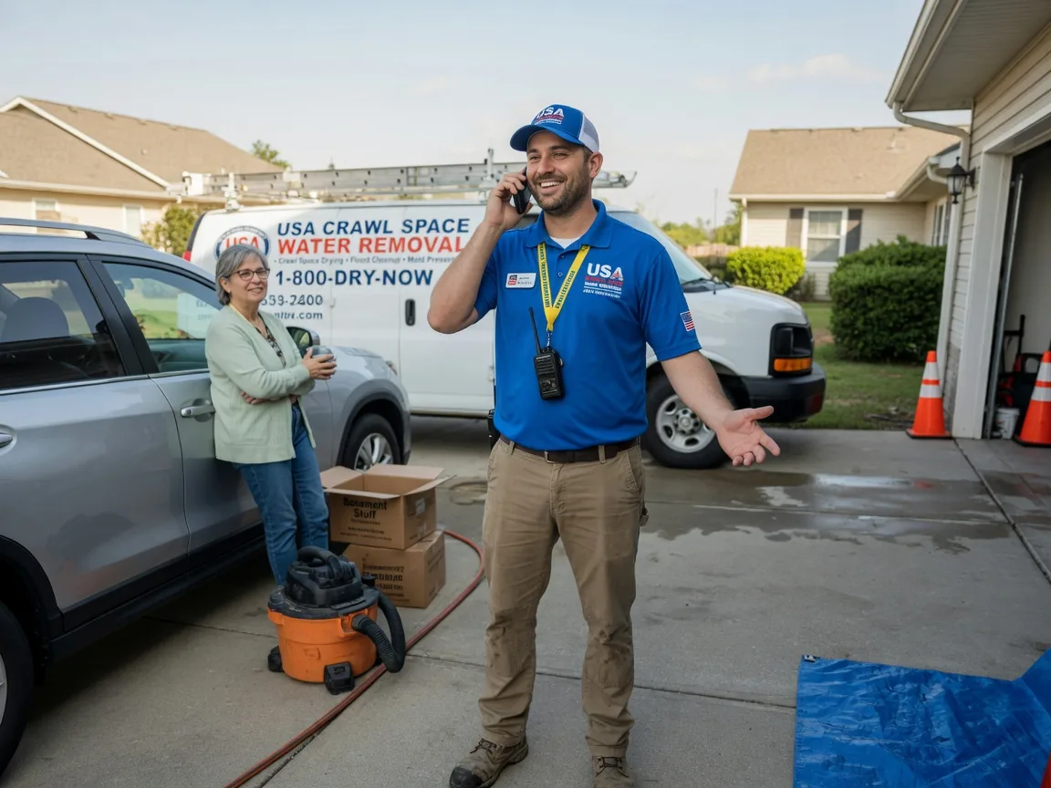 Crawl Space Water Removal Lockhart, TX FAQs
